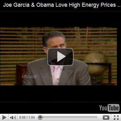 FLORIDA ELECTION: Democrat Joe Garcia & Obama Love High Energy Prices ...
